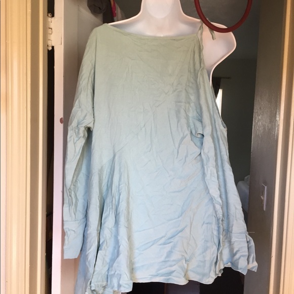 Free people clear skies cold shoulder tunic dress - Picture 7 of 8
